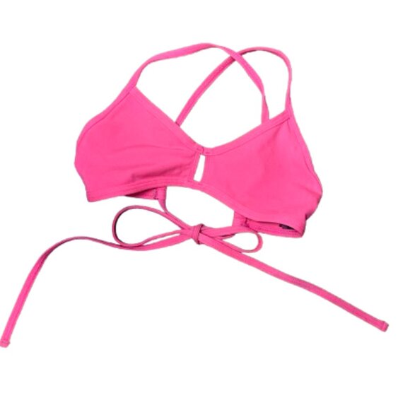 JOLYN Vent Bikini Top Adjustable Straps Neon Hot Pink Size Medium - Picture 1 of 6